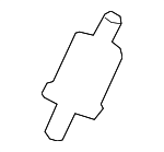 MR312385 - Emission System: Vacuum Valve for Mitsubishi: Diamante, Lancer, Outlander, Outlander PHEV, Outlander Sport Image