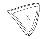 878101R210 - : Quarter Glass for Hyundai: Accent Image