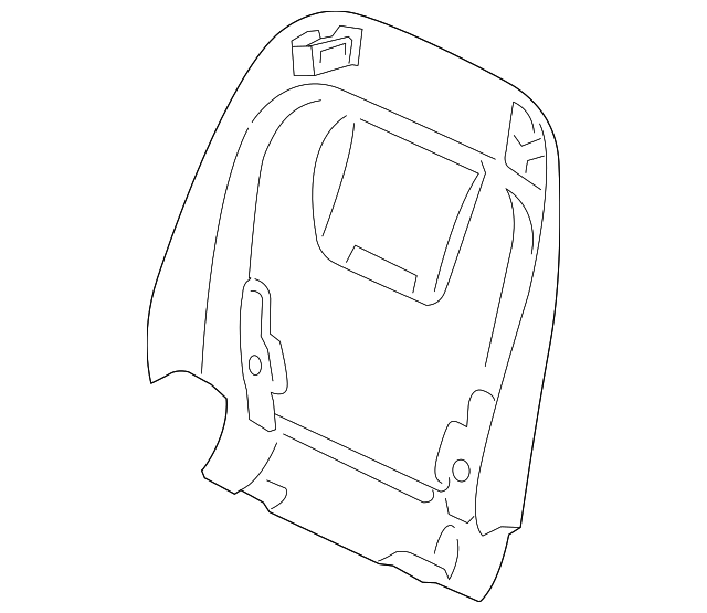 Seat Back Panel - BMW (52-10-5-A56-010)