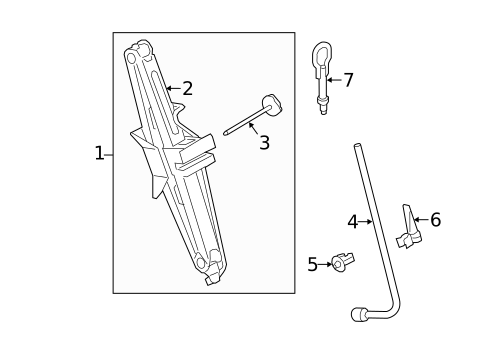Jack & Components for 2019 Ford Transit Connect #2
