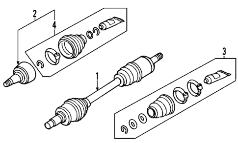 Axle Shafts & Joints for 2005 Mini Cooper #0