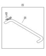 82202140 - : Tubular Side Step Kit for Mopar Image