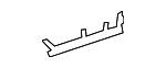 68293667AC - Body: Body B-Pillar Baffle Plate for Mopar Image
