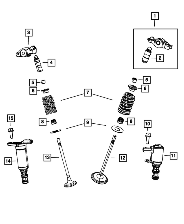 5047979AA - Engine: Valve Lash Adjuster for Mopar Image image