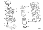 31331139438 - Front Axle: Guide Support for BMW Image