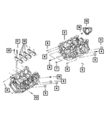 RL018727AC - 2.7L Gas; Engine: Short Block Engine for Mopar Image
