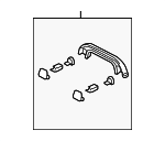 GAL169470C75 - Body: Grip Handle for Mazda: 2, 3, 6, CX-3, CX-5, CX-7, CX-9 Image