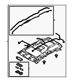KD346803ZH75 - Body: Headliner for Mazda: CX-5 Image