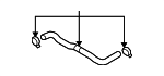 254141D100 - Cooling System: Upper Hose for Kia Image
