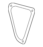 5191234AD - Body: Quarter Glass for Jeep: Compass Image