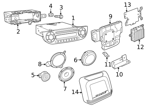 Sound System for 2019 Fiat 500 #0