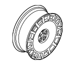 RK9Z1007B - : Wheel, Alloy for Ford: Mustang Mach-E Image