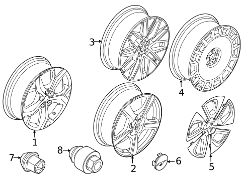 Wheels for 2024 Ford Mustang Mach-E #0