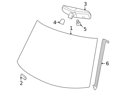 Reveal Moldings for 2017 Dodge Journey #0