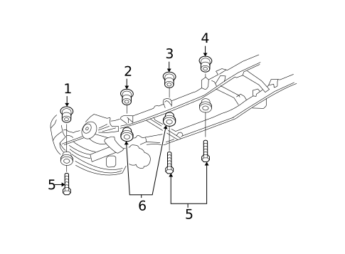 Frame & Components for 2007 Dodge Ram 1500 #4