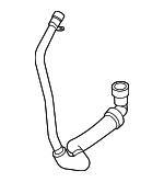 LC3Z7G071A - Cooling System: Oil Cooler Tube for Ford: F-250 Super Duty, F-350 Super Duty Image