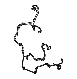 12736674 - : Harness for Chevrolet: Silverado 2500 HD | GMC: Sierra 2500 HD, Sierra 3500 HD Image