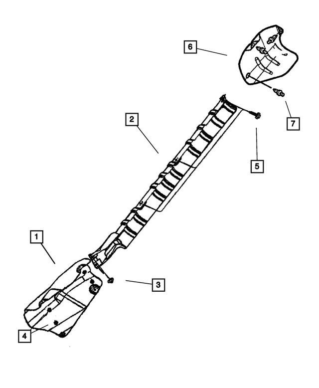 6100815 - : Hex Nut-Coned Washer Nut And Washer for Mopar Image