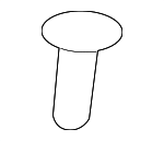 8760389900 - Body: Headrest Guide for Nissan Image