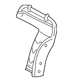 8760179916 - Body: Seat Back Frame for Nissan Image