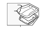 873502Y163 - : Seat Cushion for Nissan: Maxima Image