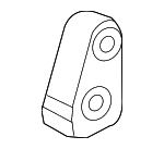 2010-2018 Porsche Cayenne - Center Muffler Rear Support