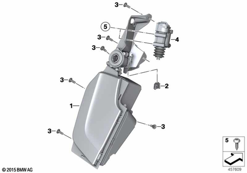 Motorcycle Trim Section, Windshield for 2016 BMW-Motorrad K 1600 GT #34