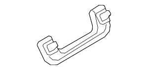 8W0857607DT4 - Body: Interior Grab Bar for Audi Image