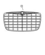 4806455AA - : Radiator Grille for Chrysler: 300 Image