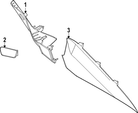 Interior Trim - Quarter Panels for 2025 BMW X2 #0