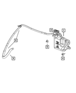 5066851AA - Cooling: Coolant Recovery Bottle Cap for Mopar Image