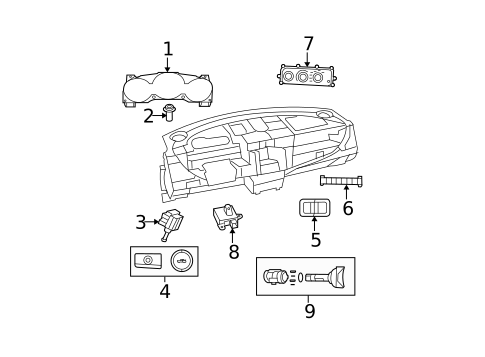 Controls for 2010 Chrysler Sebring #0