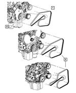 4892840AA - Cooling: Belt for Mopar Image