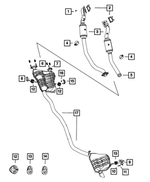68072213AD - Exhaust: Exhaust Extension Pipe for Mopar Image