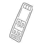 16690543009107 - Body: Window Switch for Mercedes-Benz Image