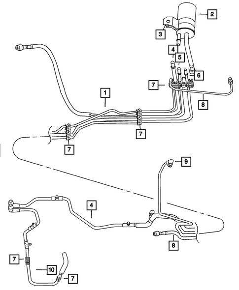 Fuel Lines for 2005 Dodge Viper #0