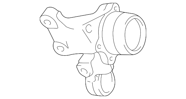 2002-2008 Subaru Knuckle 28419FE001 | OEM Parts Online