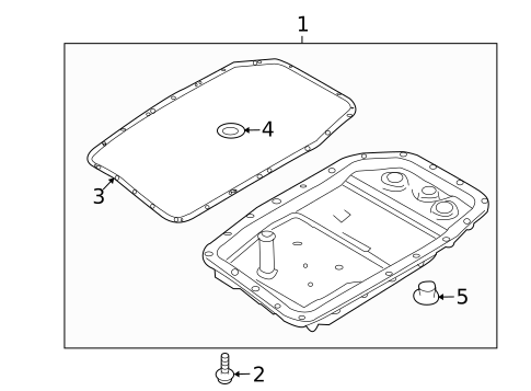 Transmission Components for 2010 BMW 135i #0