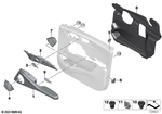 51415A686C6 - : Armrest Right Front for BMW Image