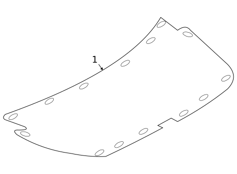 Interior Trim - Trunk for 2009 Nissan Altima #1