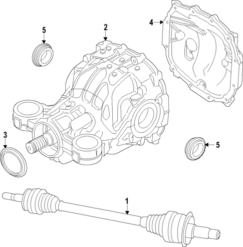 Differential for 2021 Ford Explorer #0