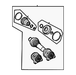 4653501001 - : Drive Axle for Mercedes-Benz Image