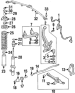 51391SL4013 - : Radius Rod Bushing for Honda Image