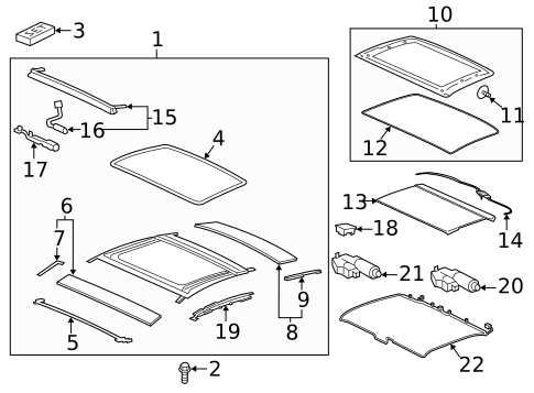 Sunroof for 2023 Porsche 911 #1