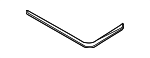 95856429700 - Body: Weatherstrip for Porsche: Cayenne Image