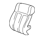 24402915 - Body: Seat Back Pad for Saturn: L100, L200, L300, LS, LS1, LS2, LW1, LW2, LW200, LW300 Image image