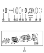 52119776AA - Transmission: Overdrive Clutch Hub And Shaft for Mopar Image