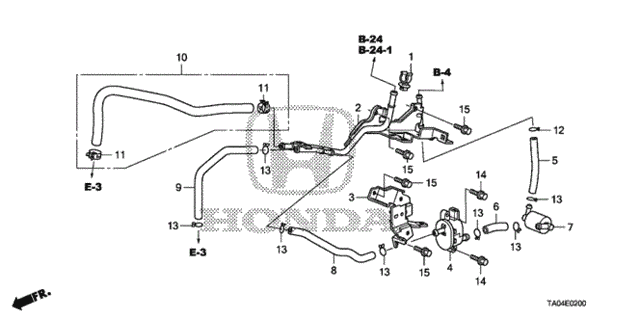Install Pipe - Tubing (L4) for 2010 Honda Accord #0