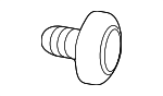 11515893 - Body: Upper Molding Screw for GM Image