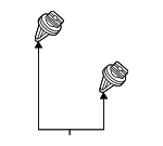 90118WBB94 - Body: Corner Trim Clip for Toyota: Yaris Image